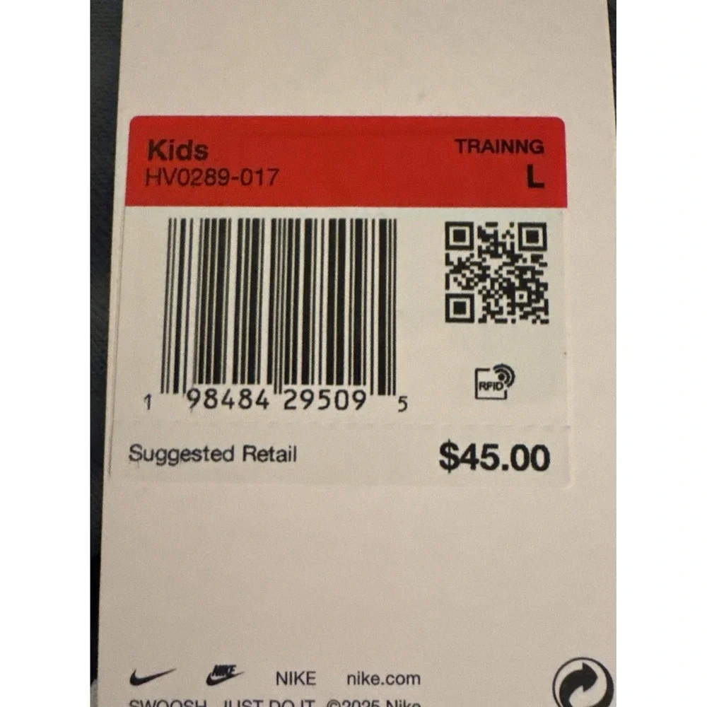 Nike Pro Fleece Dri-Fit Joggers HV0289 Big Kids‎ Size L